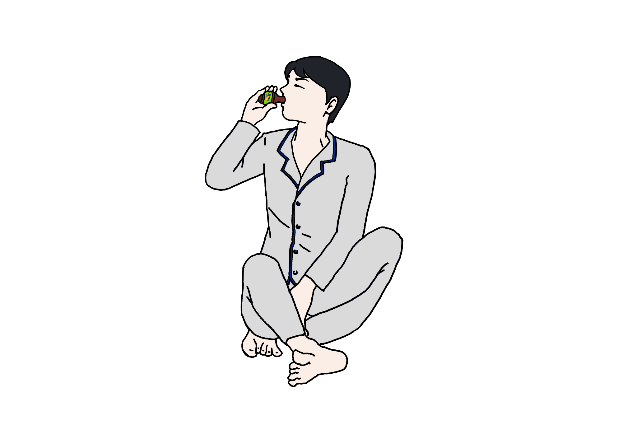 ソルマックを飲む